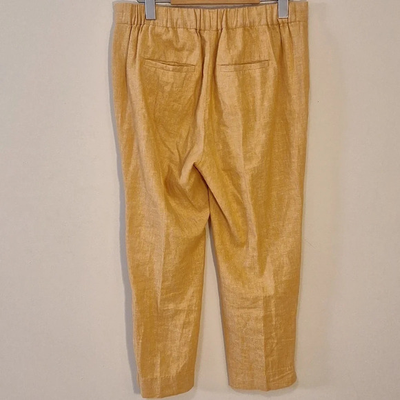 Banana Republic linen blend  Hayden pants SZ 6P - Picture 4 of 7